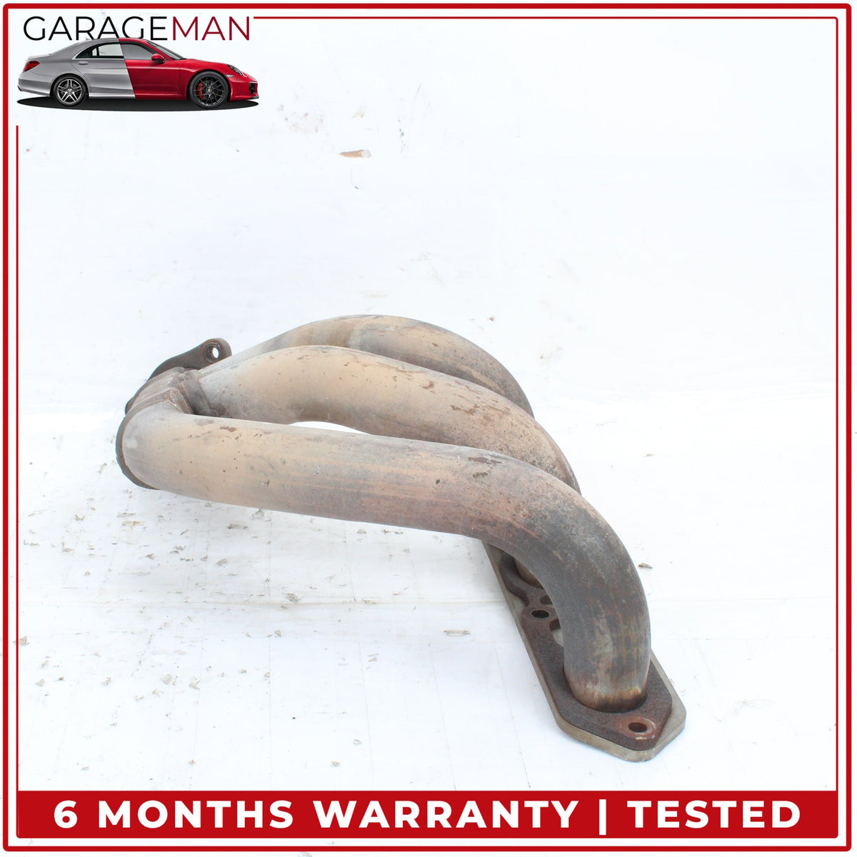 1999-2001 Porsche 911 Carrera 996 Left and Right Side Exhaust Manifold Set OEM