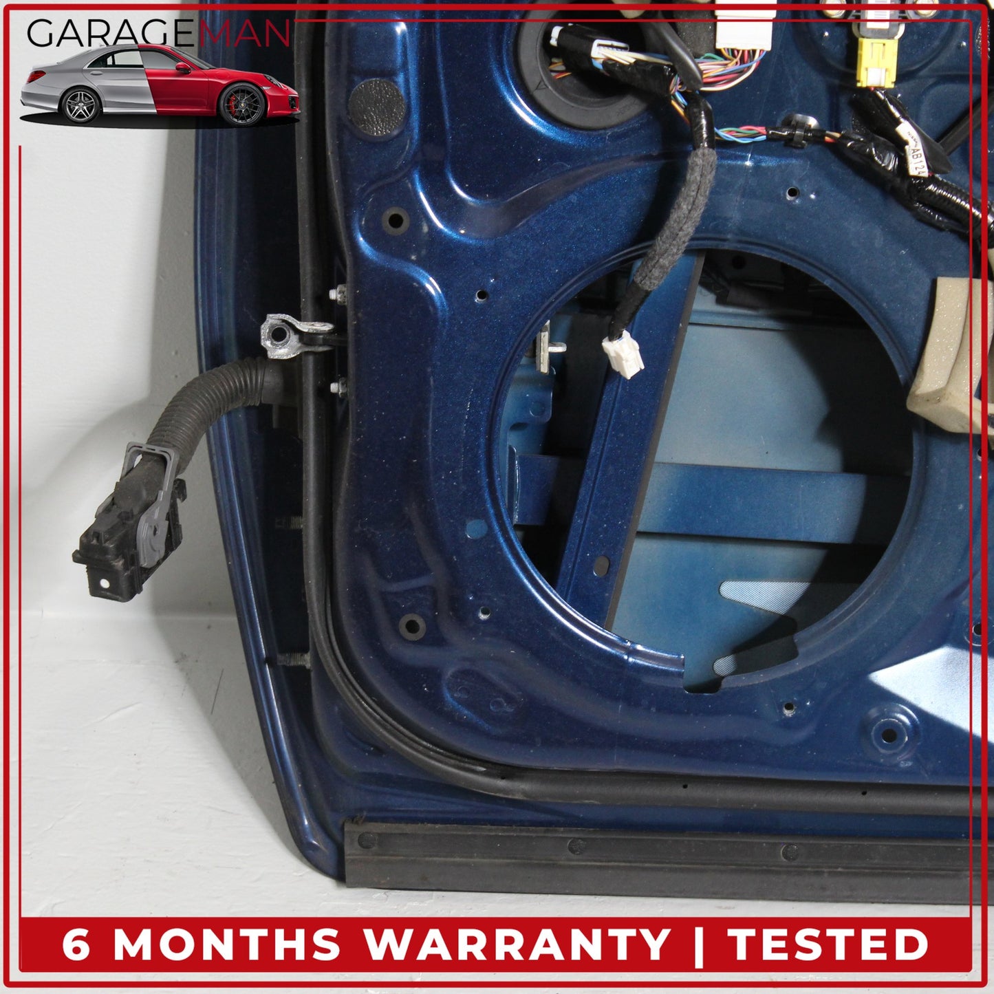 2014-2024 Infiniti Q50 V37 Front Right Side Door Shell Blue H010M4GAMA OEM