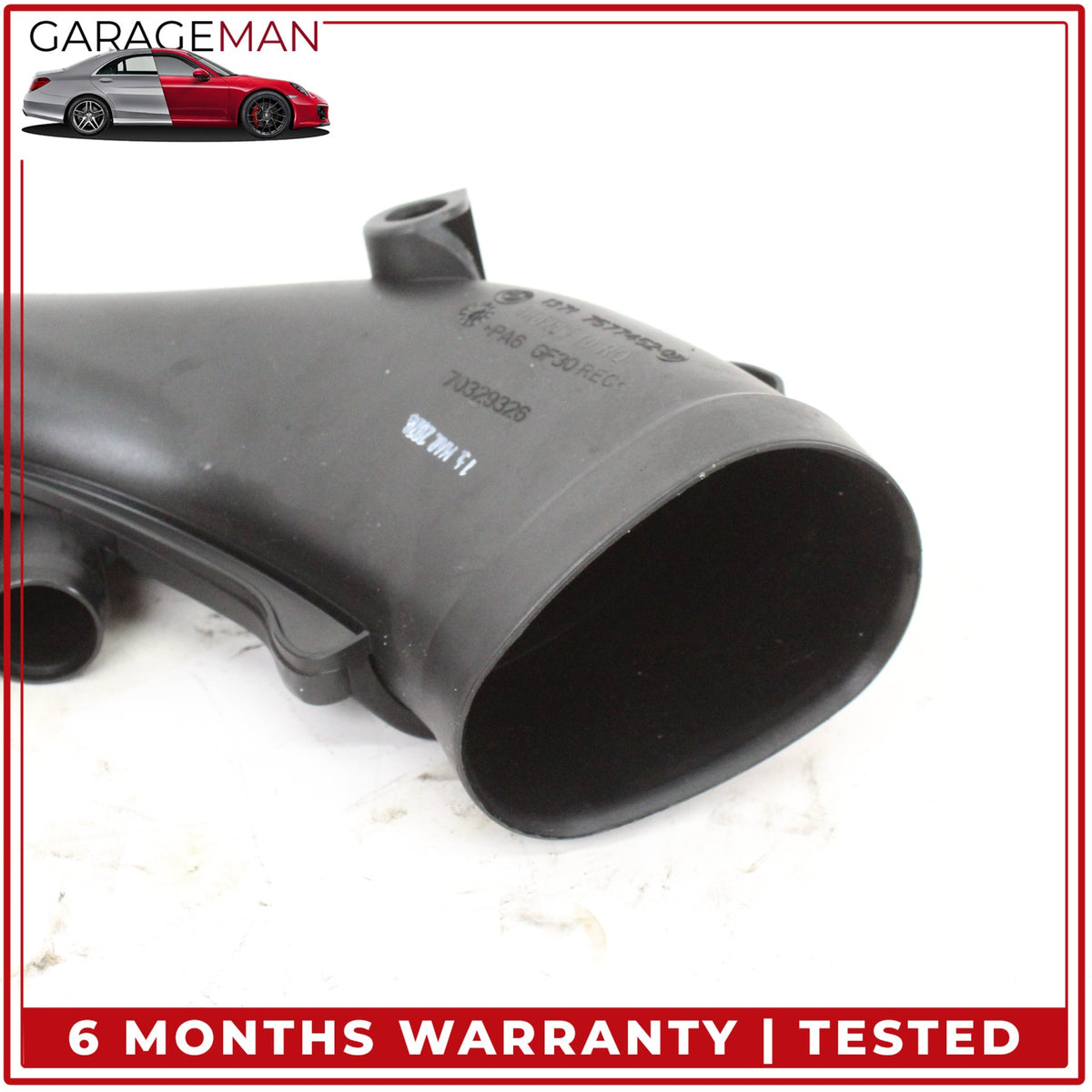 2013-2019 BMW 650i F06 Sedan Left Air Intake Duct Pipe 7577452 OEM