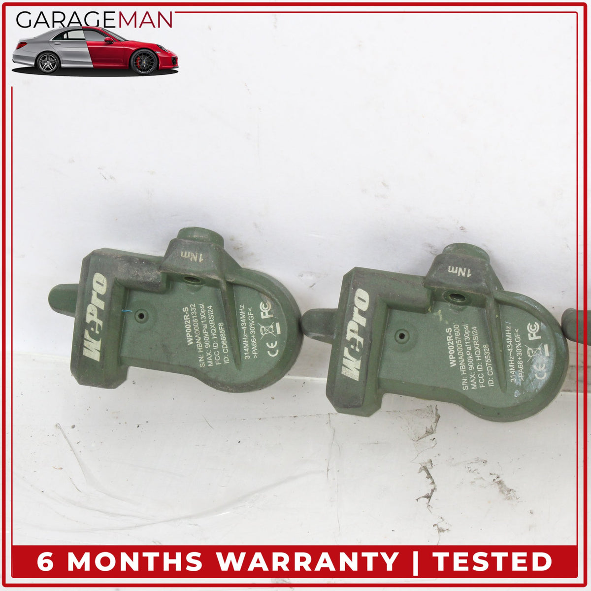 2018 Mercedes W213 E300 WePro WP002R-S TPMS Tire Pressure Monitor Sensor Set