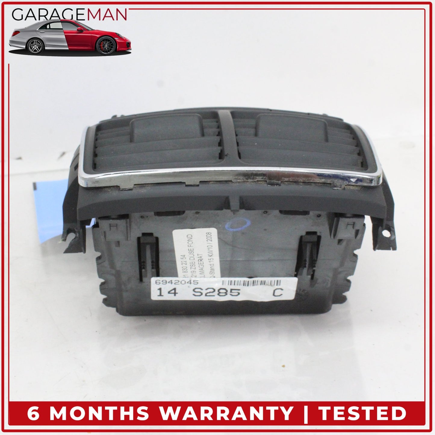 2006-2011 Mercedes W219 CLS550 Rear Center Console A/C Air Vent Trim Panel OEM