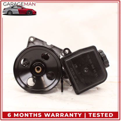 2003-2011 Mercedes-Benz SL500 R230 RWD Power Steering Pump w/ Reservoir Tank OEM