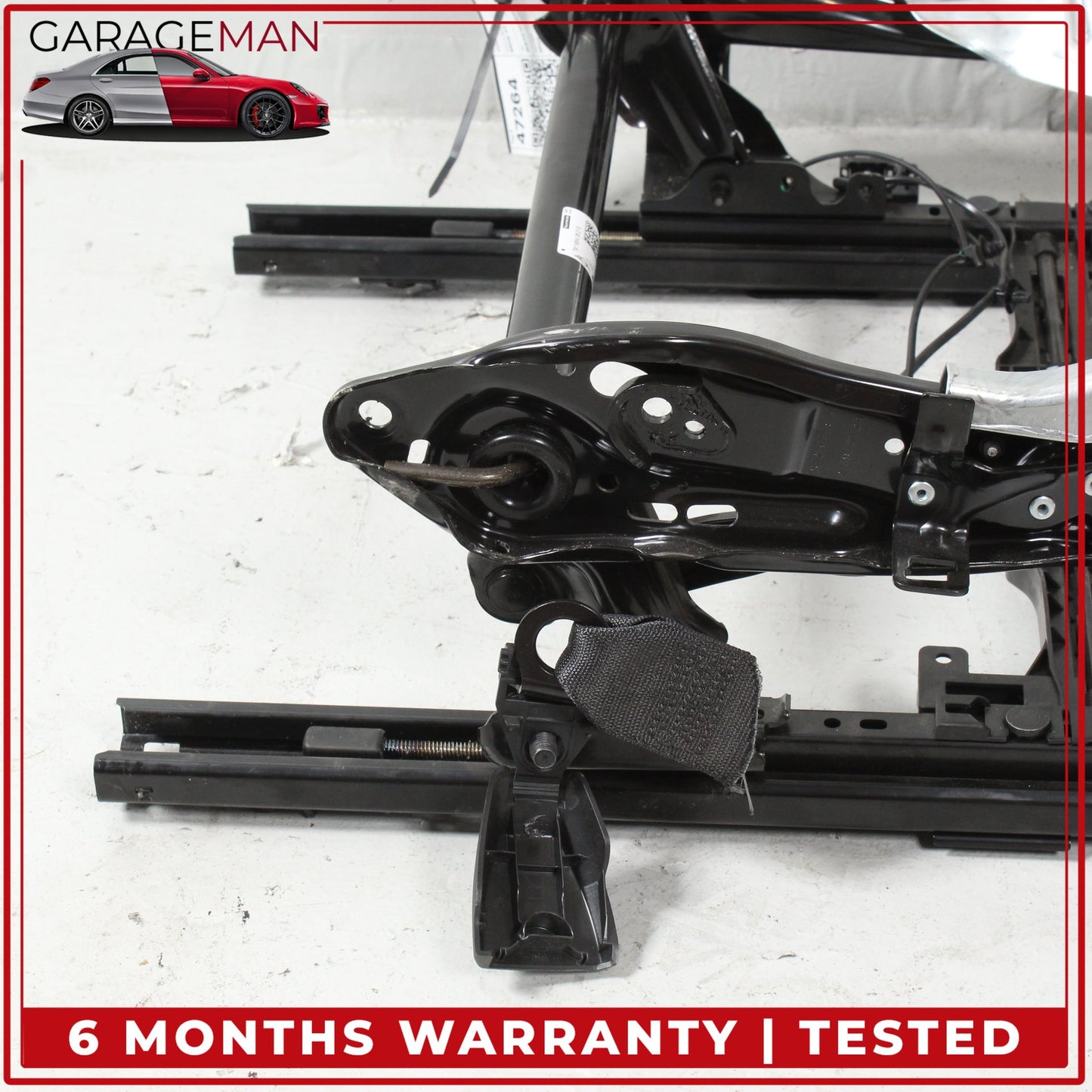 2023-2026 BMW X2 U10 SUV Front Right Seat Track Rail Frame 52107911654 OEM