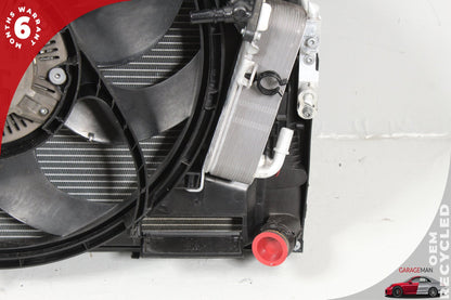 2014-2016 BMW 235i F22 Engine Radiator Cooling Fan Set Assembly