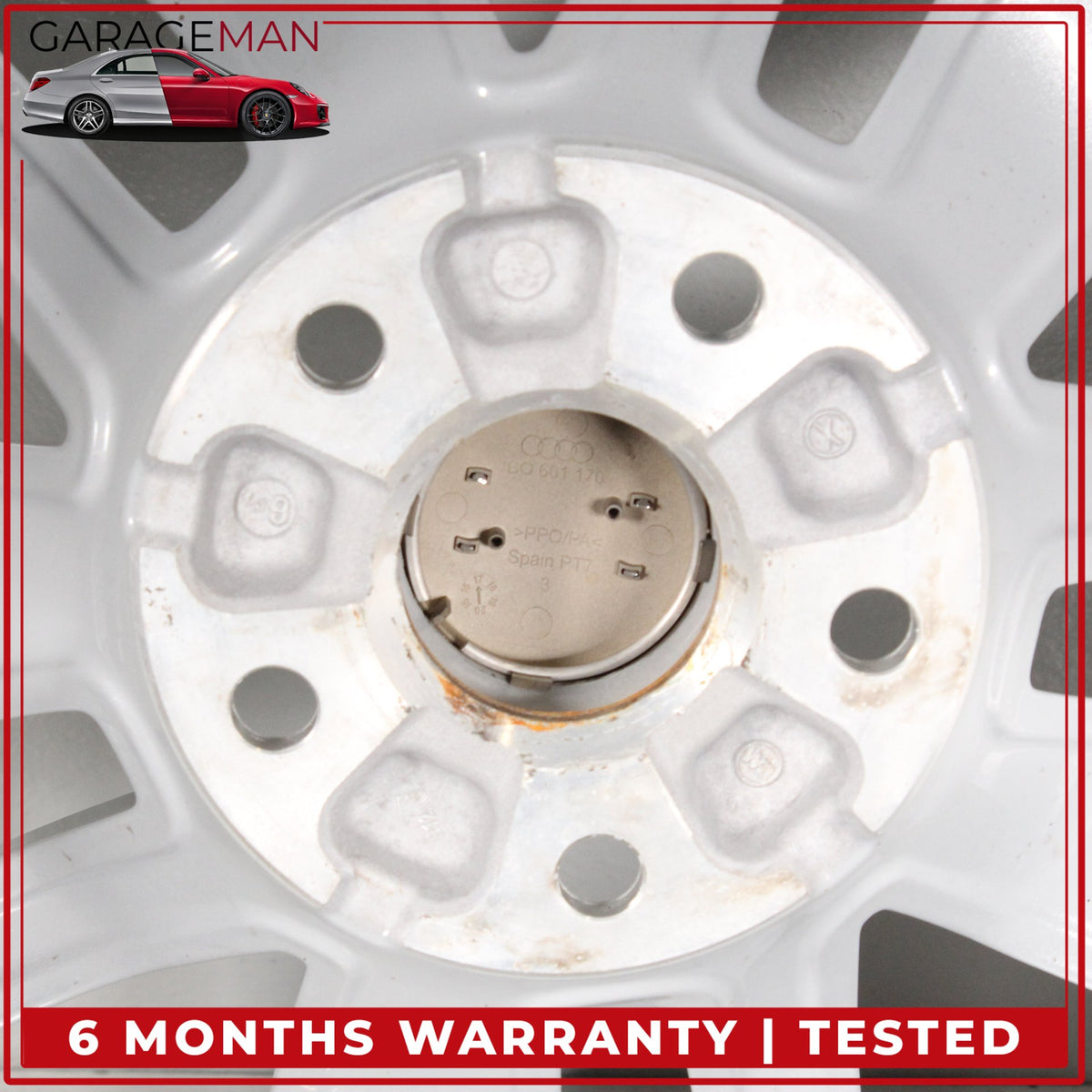 2016-2018 Audi Q3 Front or Rear Side Wheel Rim w/ Kumho Tire 7JX18H2 ET43 OEM