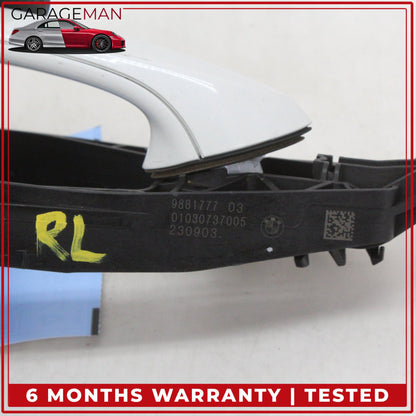 2019-2025 BMW 330i M340i Rear Left Driver Side Exterior Door Handle White OEM