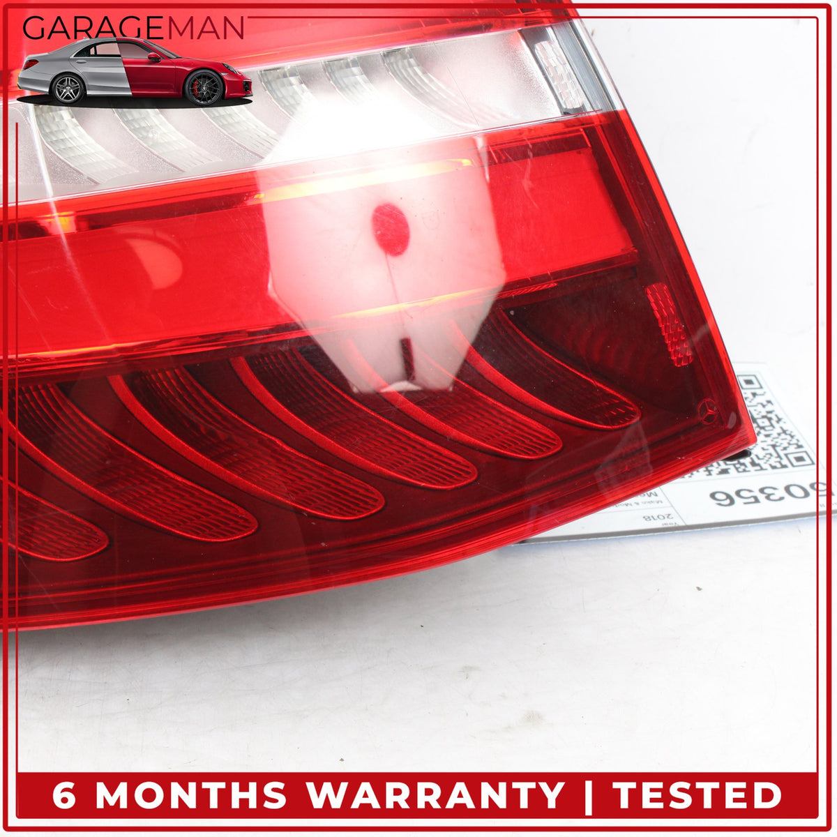 2016-2019 Mercedes-Benz GLC300 X253 Rear Left Outer Tail Light 2539061100 OEM