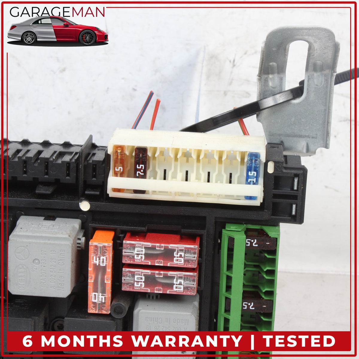 2010-2018 Mercedes C207 E550 E400 Rear SAM Fuse Box Relay Module 2129001406 OEM