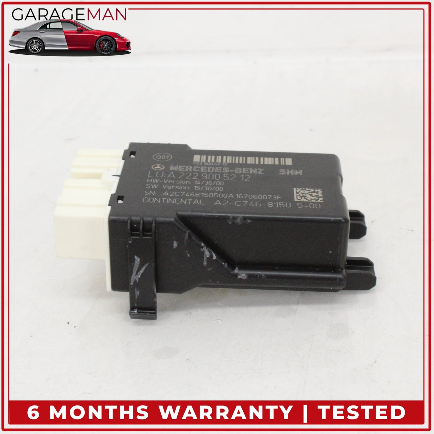 2014-2017 Mercedes W222 S550e Front Left or Right Side Seat Heat Module OEM