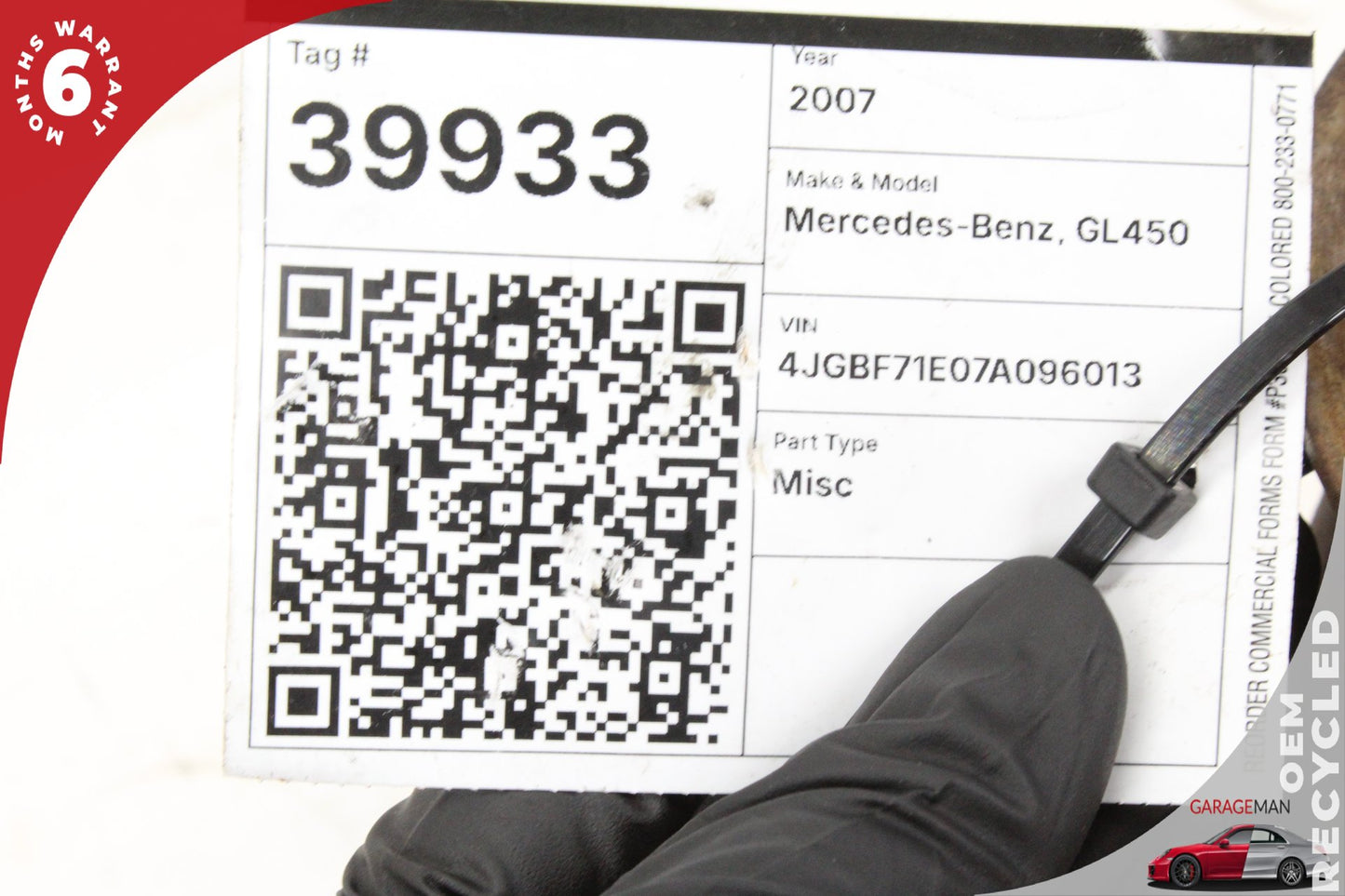 2006-2012 Mercedes X164 GL450 Front Left Side Spindle Knuckle Wheel Hub OEM