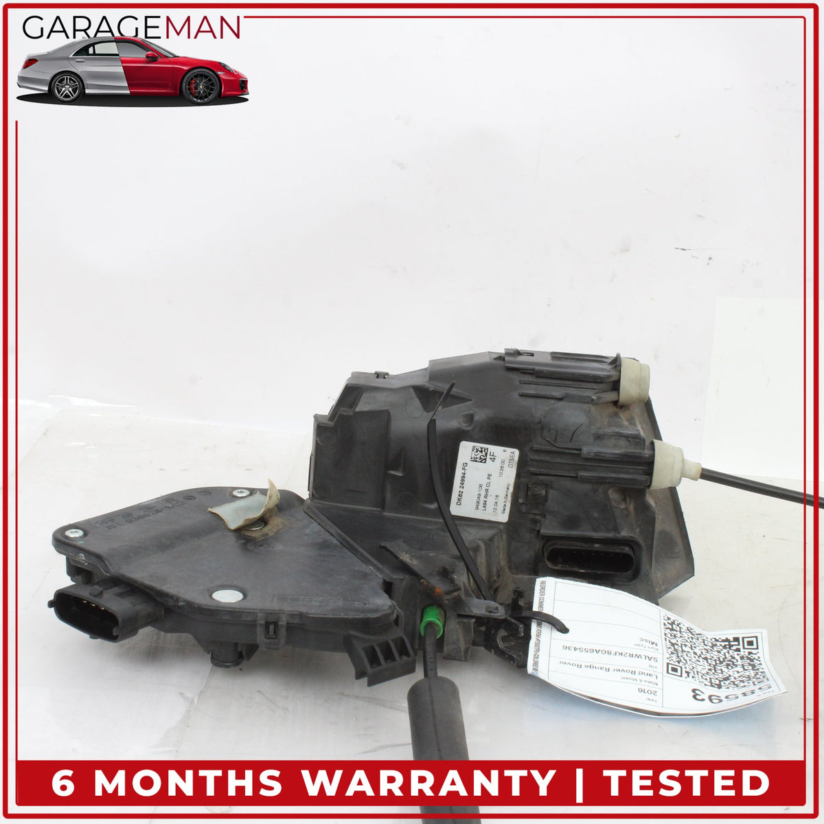 2013-2022 Range Rover Sport L494 Rear Right Door Lock Latch Actuator w/ Handle