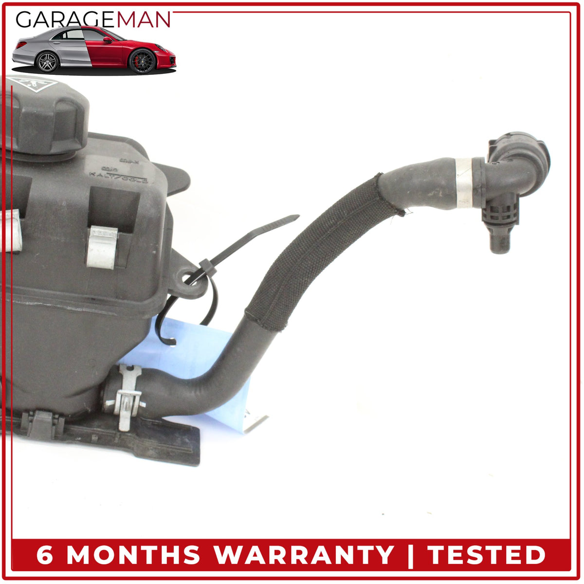 2013-2019 BMW 650i F06 AWD Engine Coolant Reservoir Overflow Expansion Tank 7647281 OEM