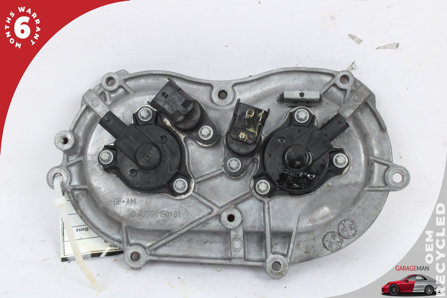 2005-2013 Mercedes W221 S550 Right Side Engine Timing Chain Cover Plate OEM