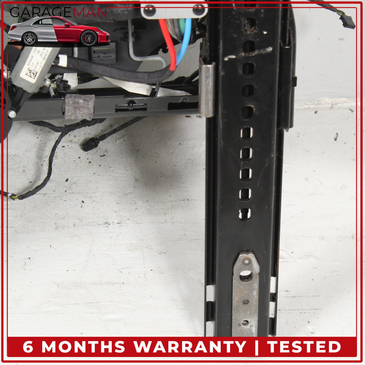 2013-2019 BMW 650i F06 Sedan Front Left Seat Track Rail Frame 7351869 OEM
