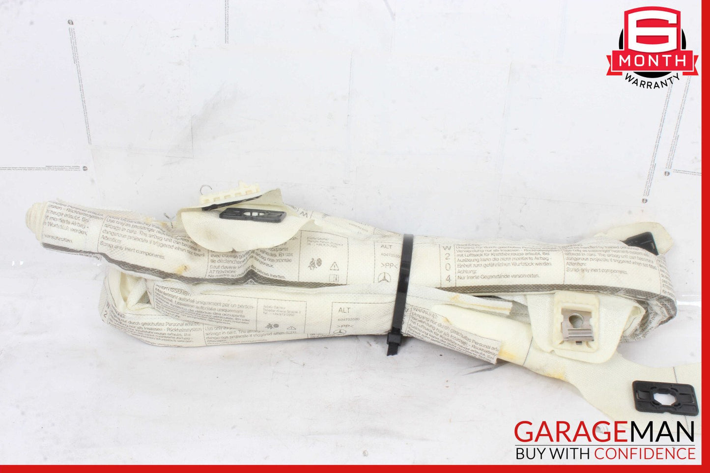 08-14 Mercedes W204 C250 Sedan Left Side Roof Curtain Airbag Air Bag OEM