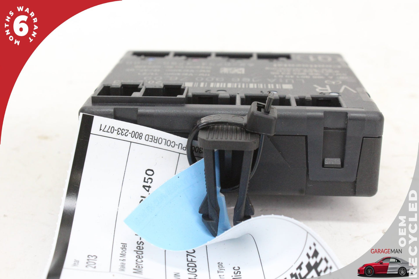 12-19 Mercedes-Benz GL450 X166 SUV Right Rear Door Control Module 1669007609 OEM