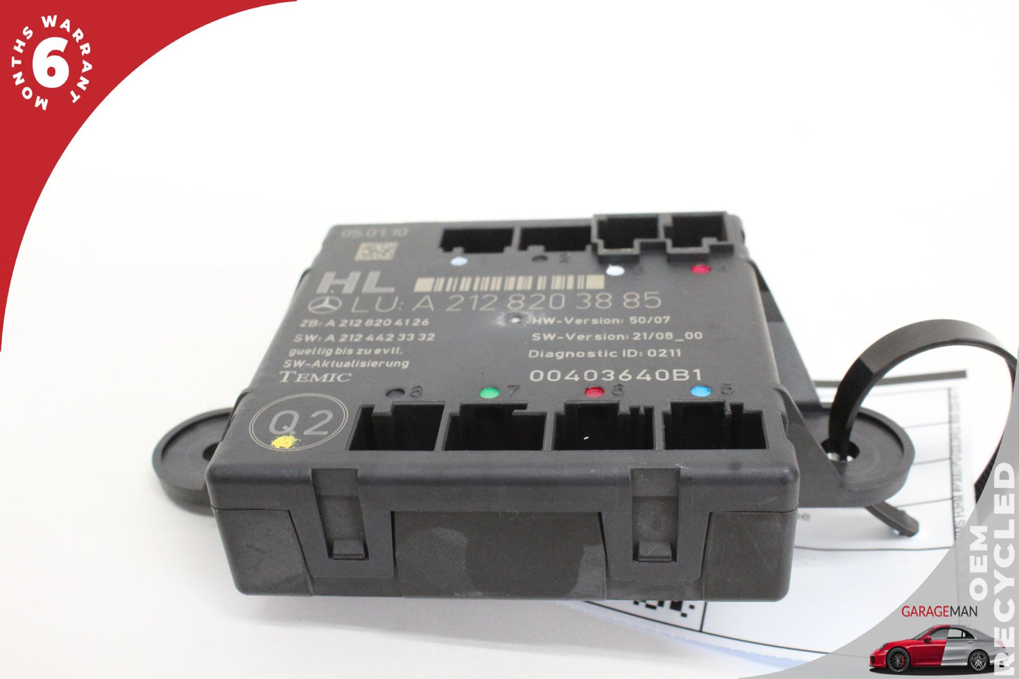 2008-2018 Mercedes W204 C300 Rear Left Side Door Control Module 2128203885 OEM