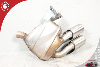 2015-2018 Porsche Macan 95B Rear Left Side Exhaust Muffler 95B253611M OEM