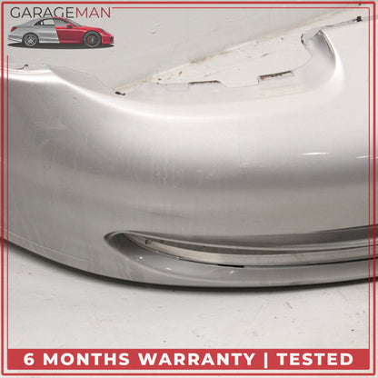 1999-2001 Porsche 911 Carrera 996 Front Bumper Cover Arctic Silver Metallic OEM