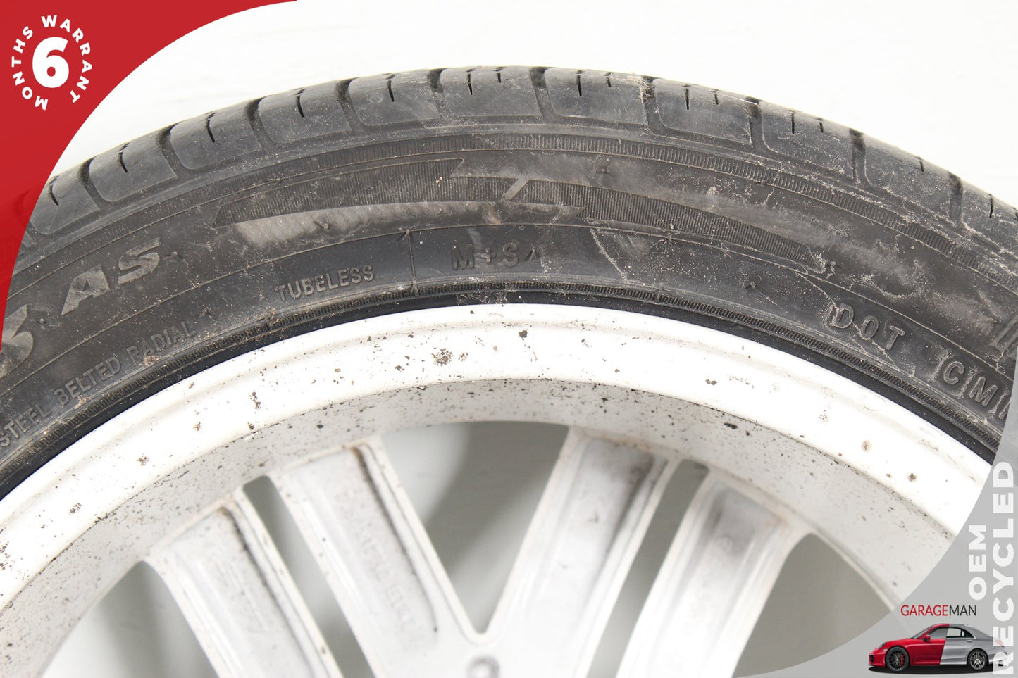2008-2011 Mercedes W204 C300 Front Wheel Rim w/ Tire 7.5JX17 H2 ET47 OEM