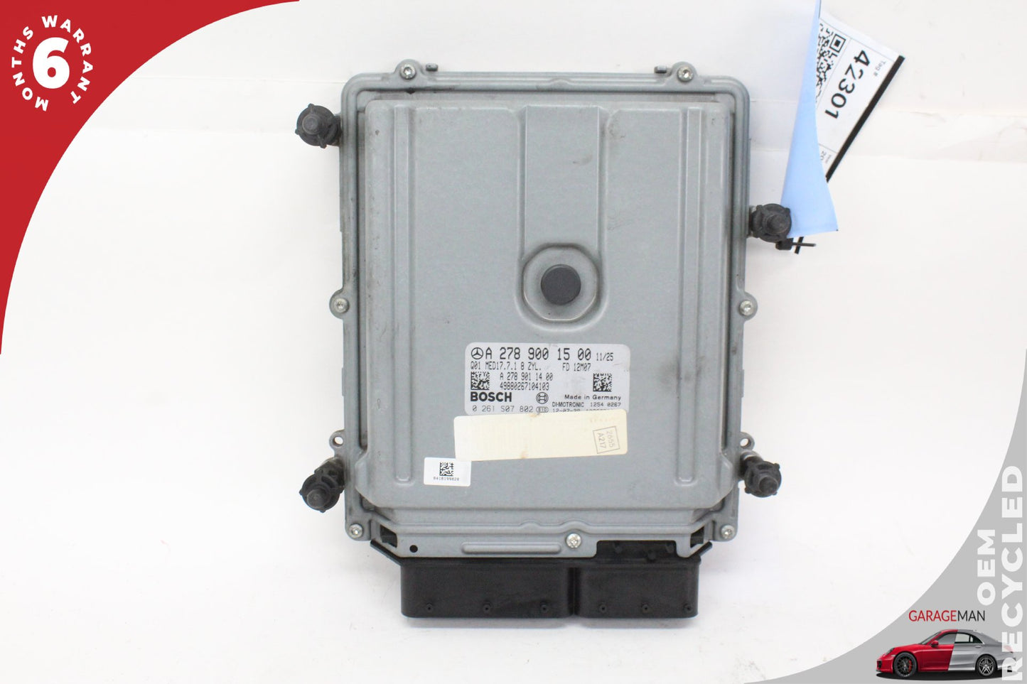 2011-2014 Mercedes W221 S550 CL550 ECU Engine Control Module 2789001500 OEM