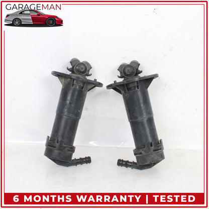 2007-2015 Audi Q7 Front Left and Right Headlamp Washer Nozzle Set 4L0955101 OEM