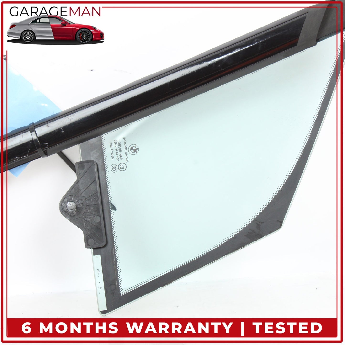 2014-2021 BMW i3 I01 RWD Front Left Side Door Corner Window Glass 7289041 OEM