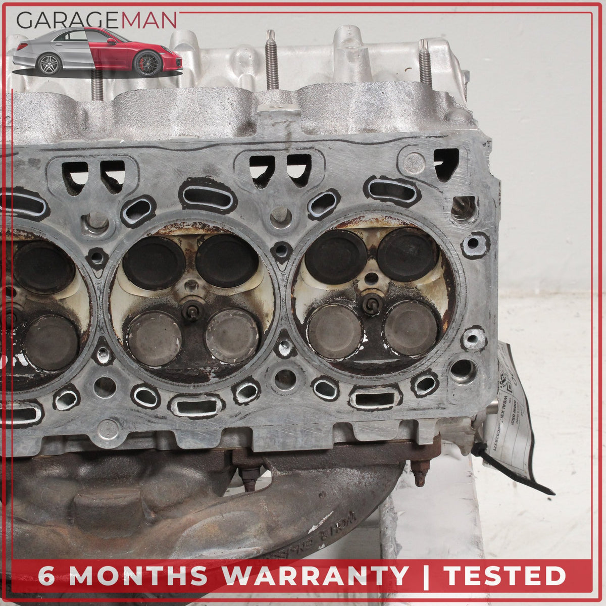 2008-2014 BMW 650i 550i X5 X6 4.4L V8 N63 Left Side Cylinder Head 7573940 OEM