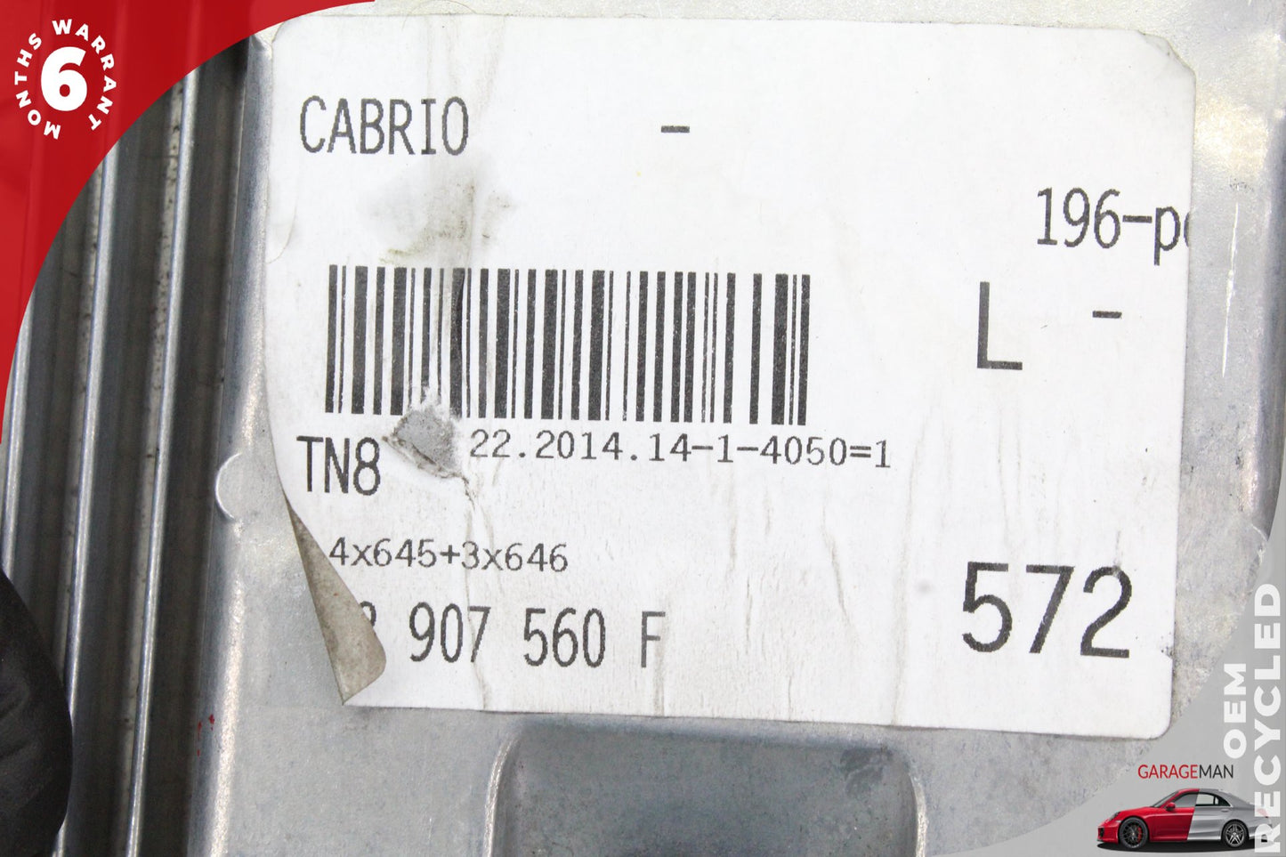 2013-2016 Audi RS5 4.2L Engine Computer Control Module ECU ECM 8K0907352A OEM