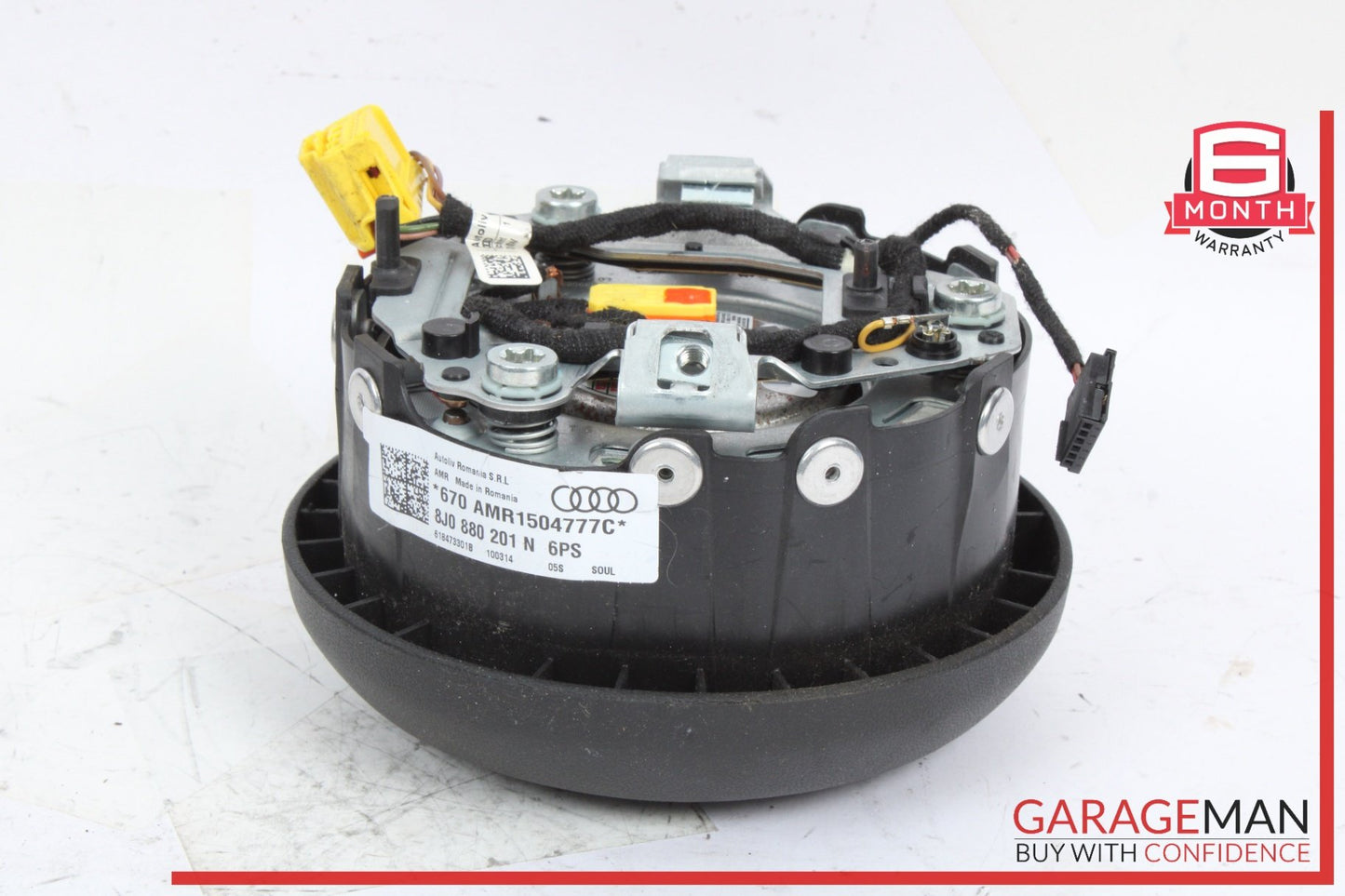 2008-2015 Audi TT 8J Convertible Steering Wheel Airbag 8J0880201 OEM