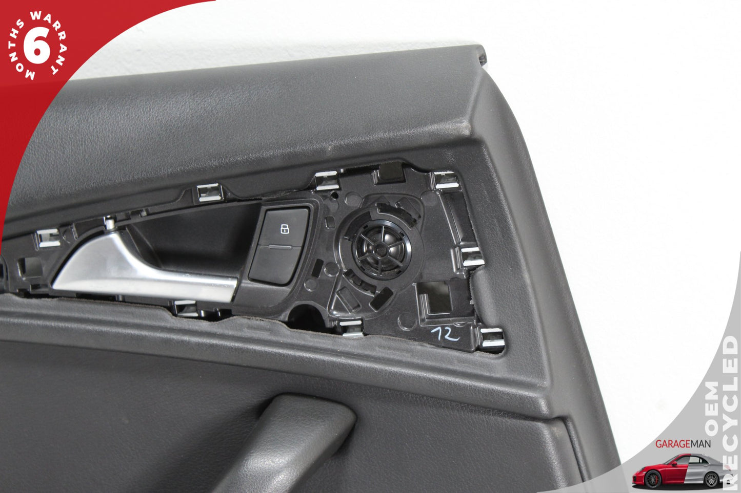 2012-2018 Audi A6 Rear Left Driver Side Interior Door Panel 4G0867221 OEM
