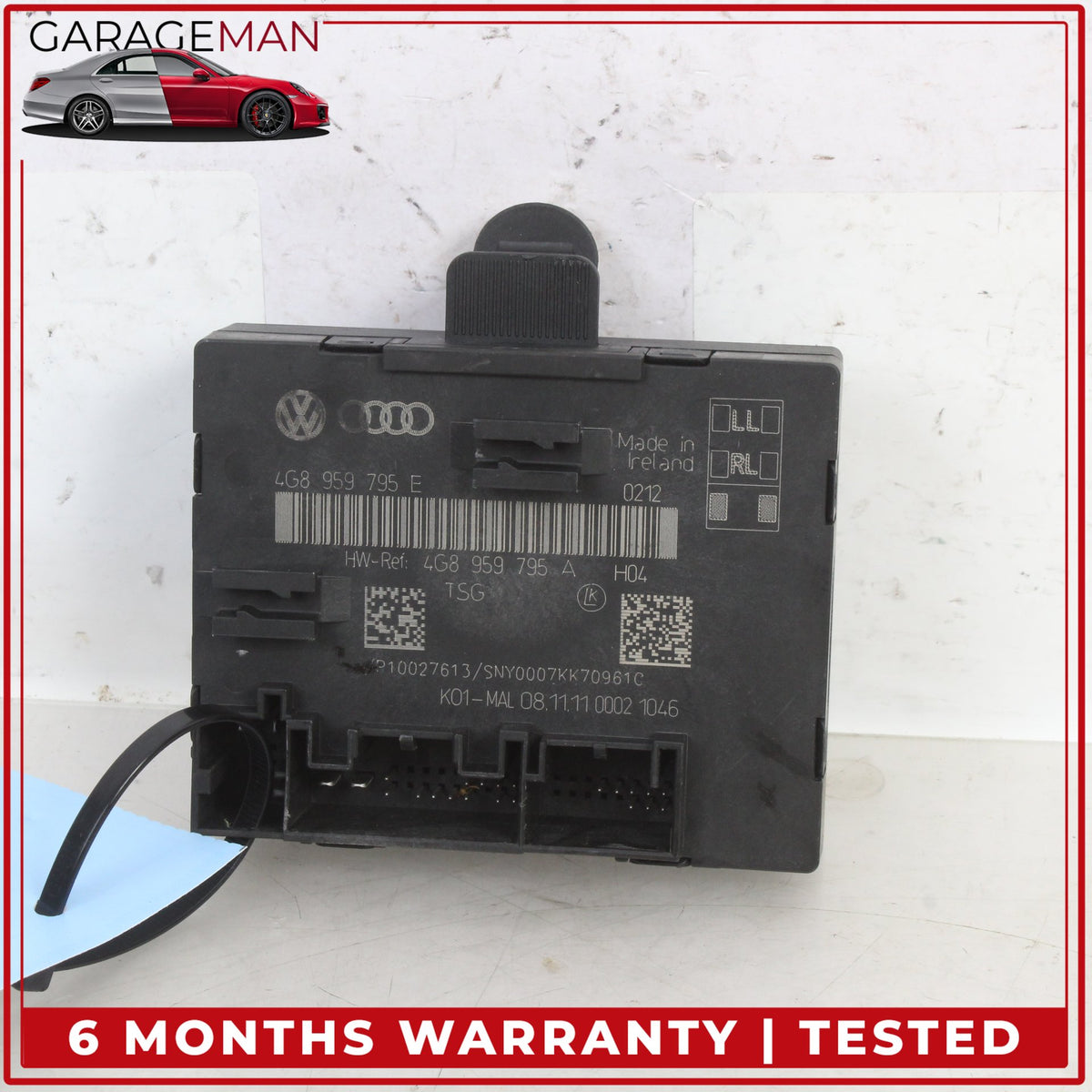 2012-2018 Audi A7 Rear Left or Right Side Door Control Module 4G8959795E OEM