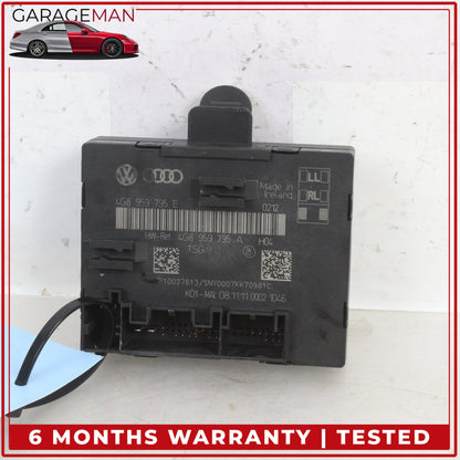 2012-2018 Audi A7 Rear Left or Right Side Door Control Module 4G8959795E OEM