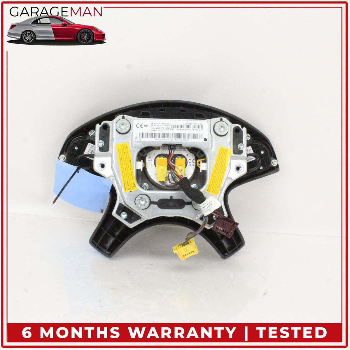 2008-2011 Mercedes W204 C300 Front Left Steering Wheel Airbag 0008605602 OEM