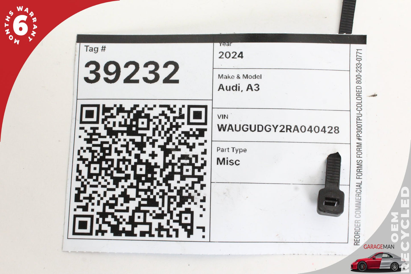 2019-2024 Audi A3 Sedan Front Left or Right Seat Lumbar Switch 4N0959777D