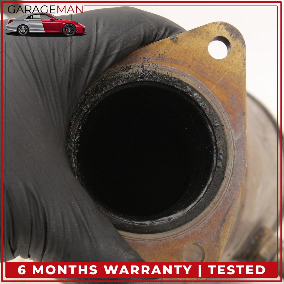 2012-2015 Audi A6 A7 3.0L V6 Engine Left Side Exhaust Downpipe 4G0254202M OEM