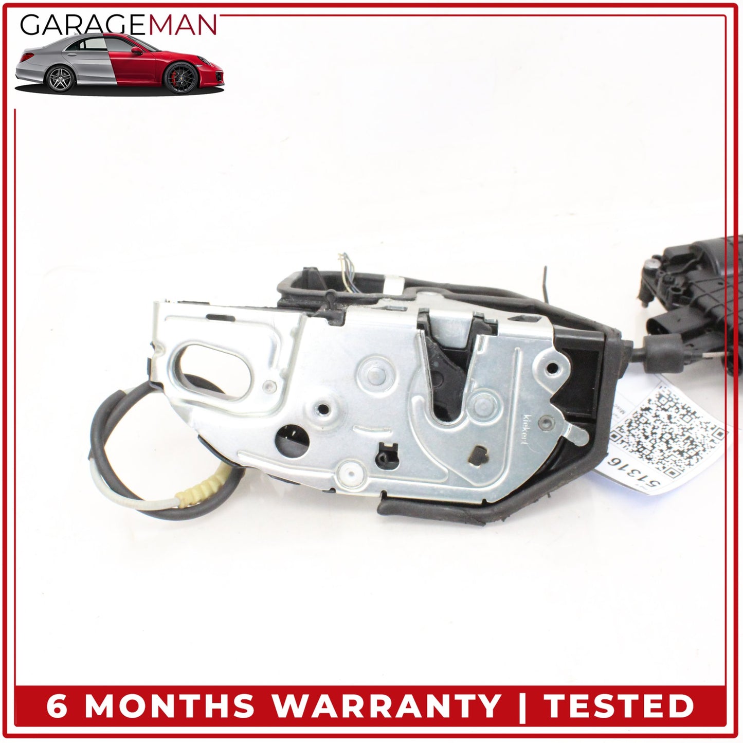 2011-2016 BMW 550i Rear Right Side Door Lock Actuator w/ Soft Close Motor OEM