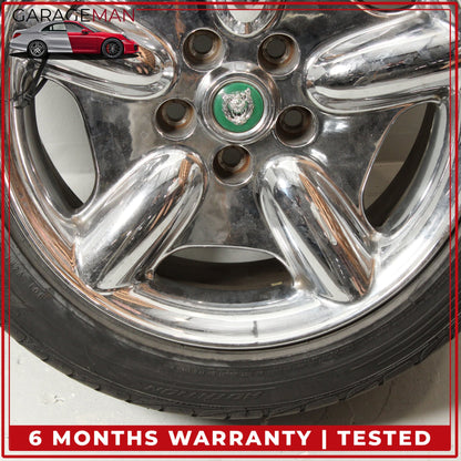 1997-1999 Jaguar XK8 Front or Rear Wheel Rim w/ Tire 8Jx17CHx33 MJA6116AB OEM