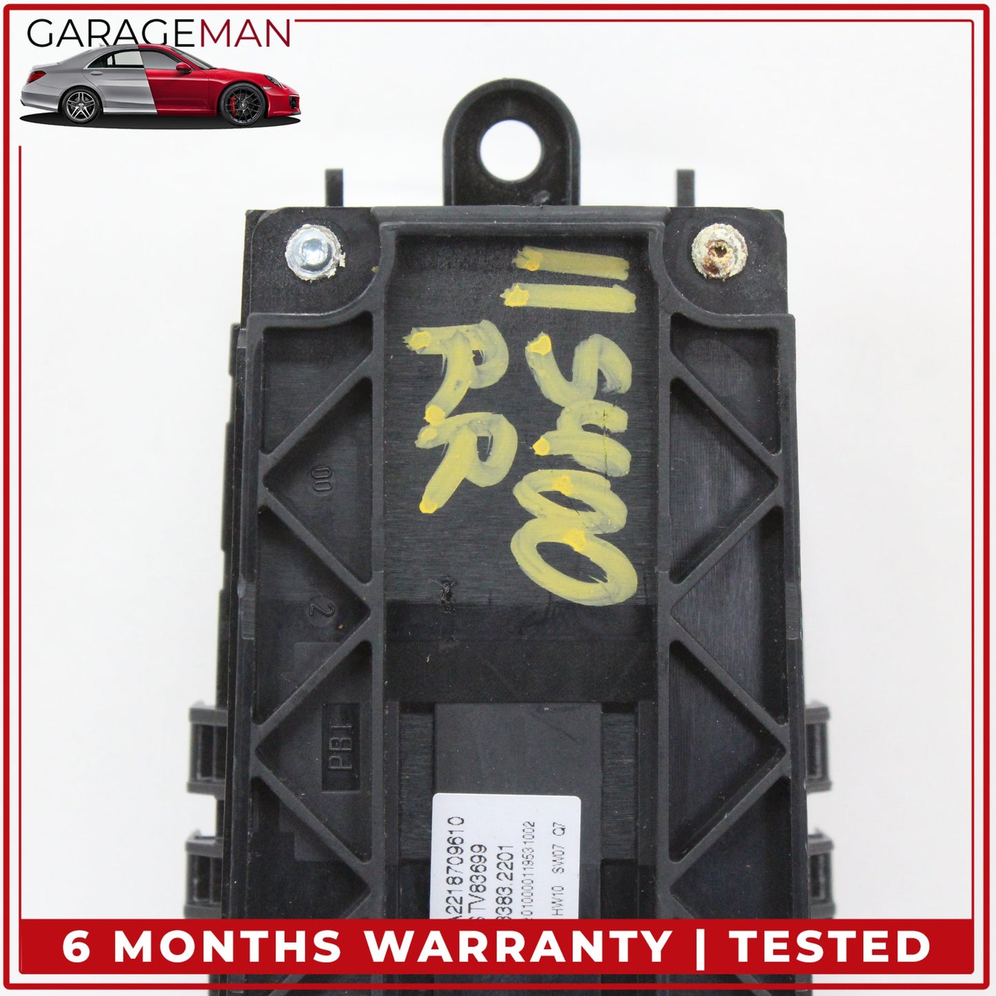 2007-2014 Mercedes-Benz S400 S-Class W221 Sedan Rear Left Or Right Window Control Switch 2218709610 OEM