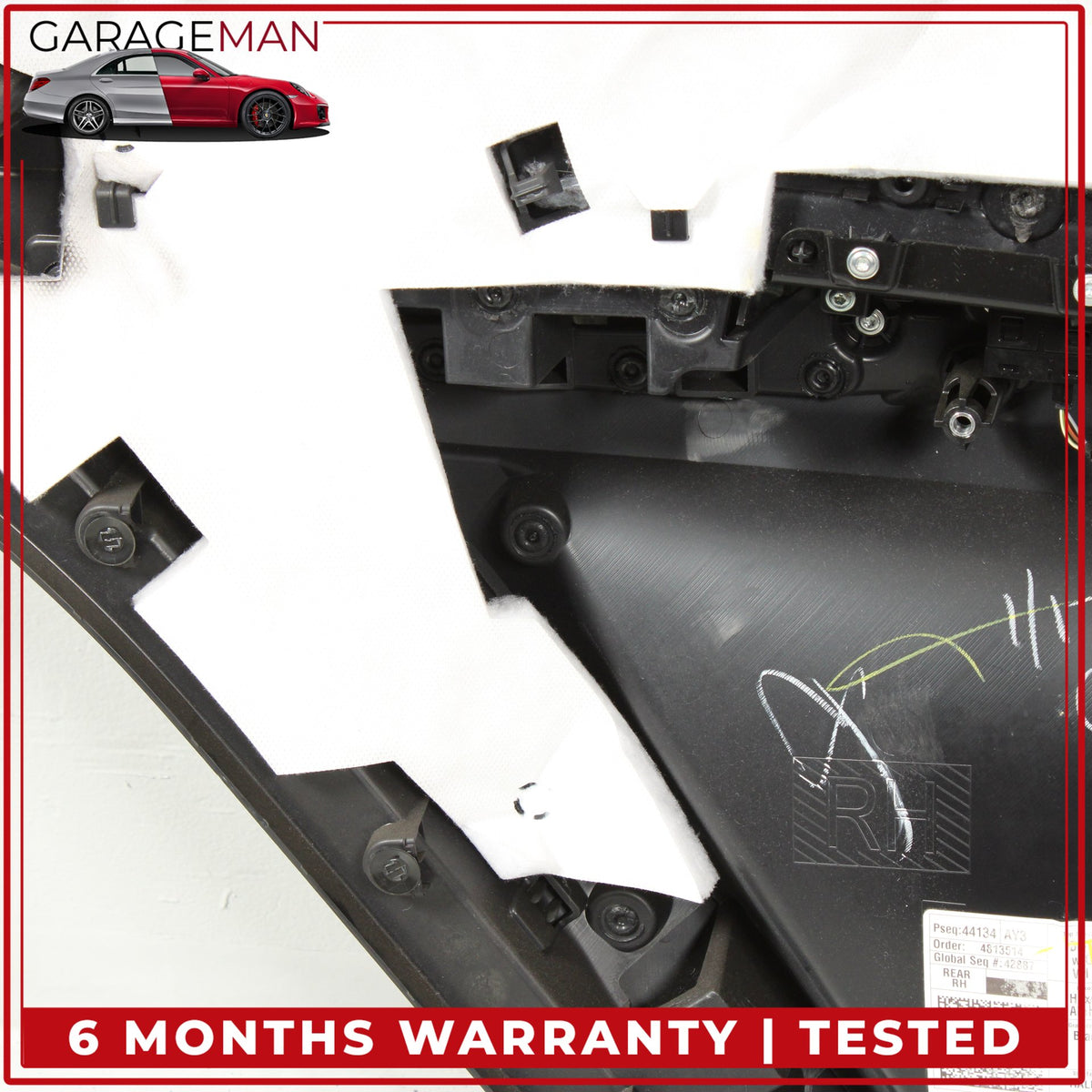 2018-2024 BMW X3 G01 Rear Right Passenger Side Interior Door Trim Panel OEM
