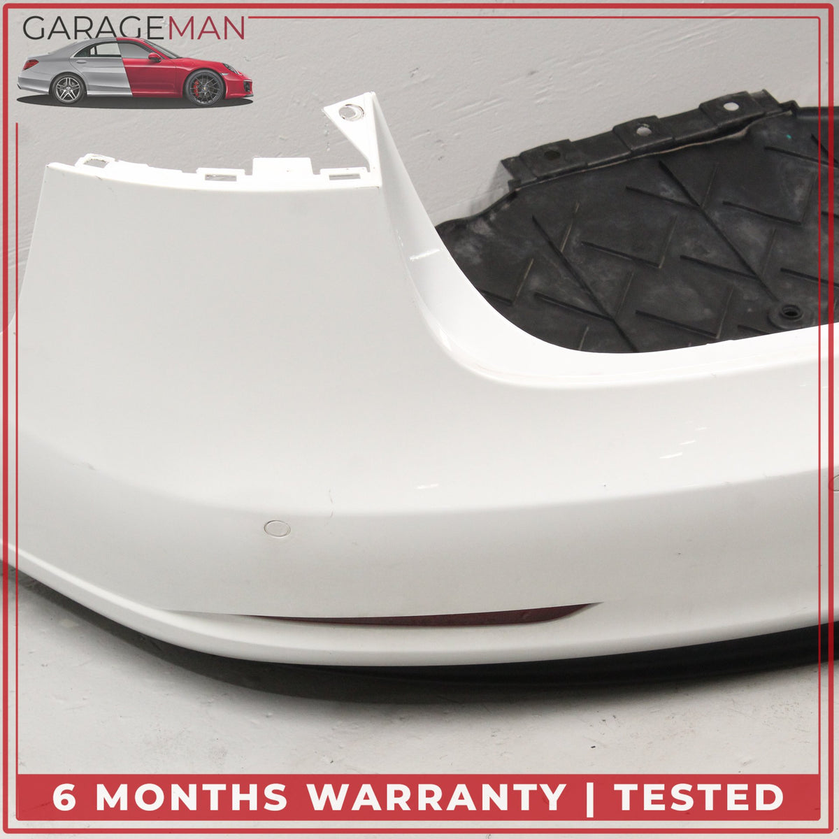 2017-2022 Tesla Model 3 Rear Bumper Cover 108398300G Pearl White OEM