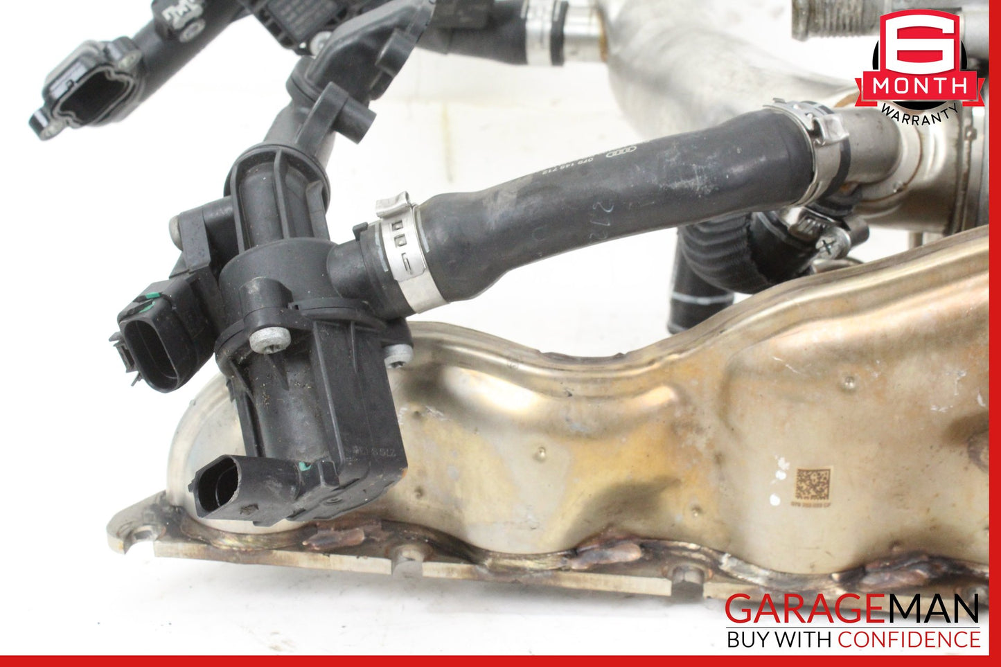 2013-2018 Audi S7 S6 A8 Quattro Left Side Turbocharger Manifold 079145703E OEM