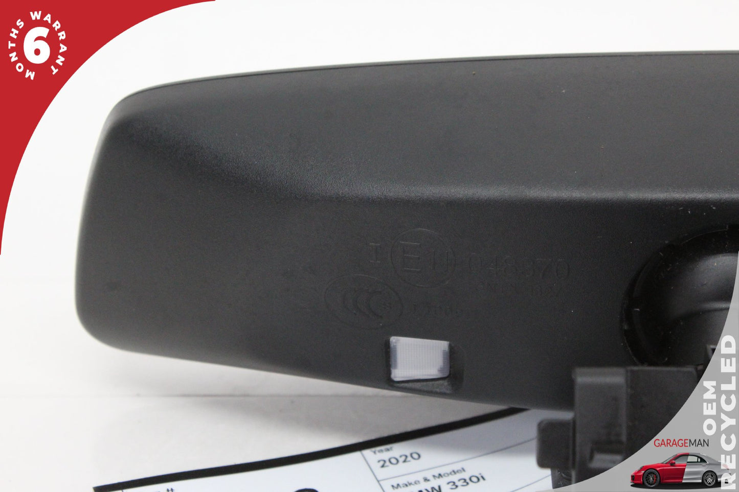 2019-2024 BMW 330i G20 Rear View Mirror w/ Auto Dim and HomeLink