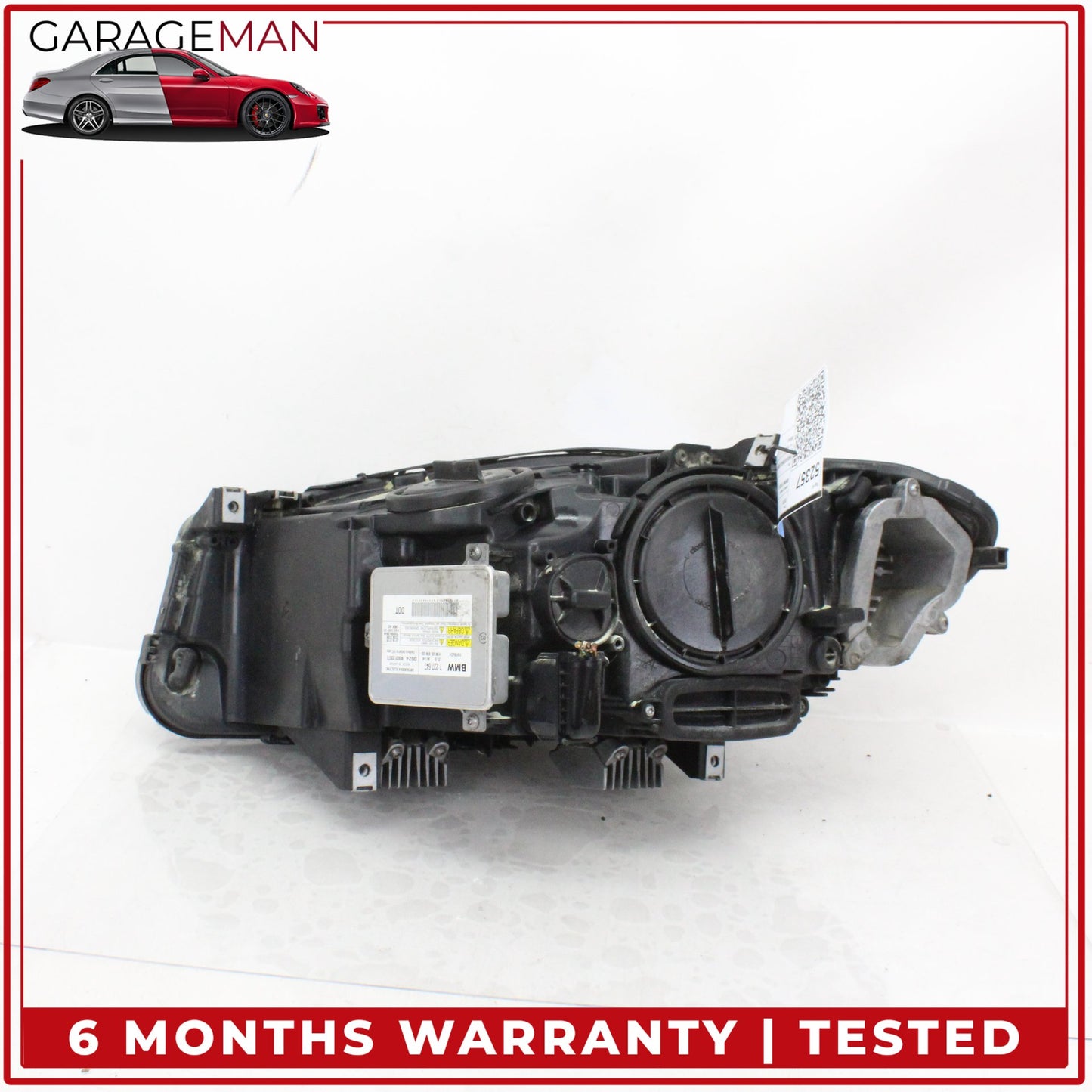 2011-2013 BMW 550i Front Right Passenger Side Xenon Head Light Lamp 7203256 OEM