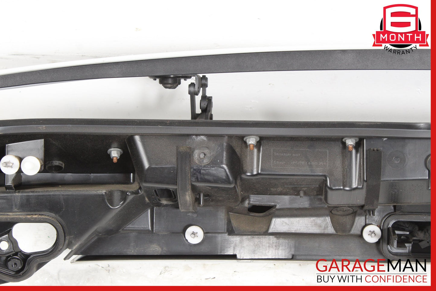 2012-2018 Audi S7 Rear Tailgate Trunk Lid Spoiler Assembly White 4G8827086D OEM
