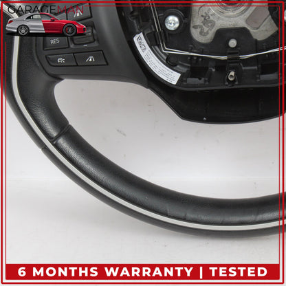 2014-2021 BMW i3 I01 Front Left Driver Side Steering Wheel Black 6870168 OEM