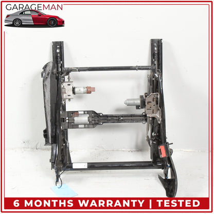 2014-2019 BMW X5 X6 Front Left Seat Track Rail Frame w/ Motors 52107329941 OEM