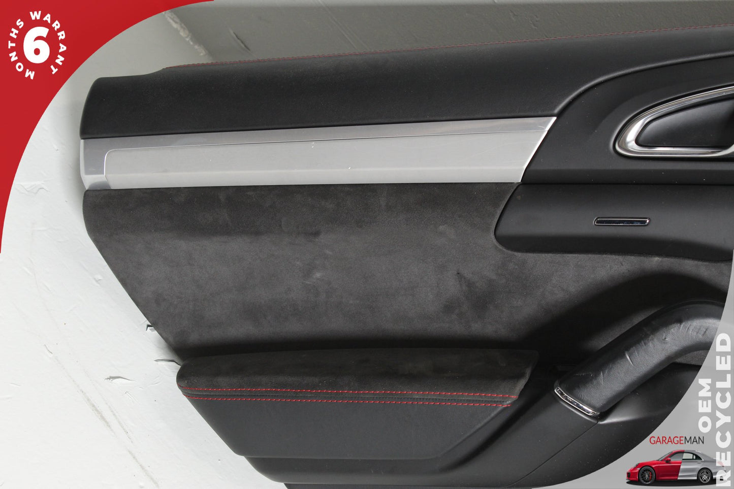11-18 Porsche Cayenne 92A SUV Left Rear Door Trim Panel 7P5867011G