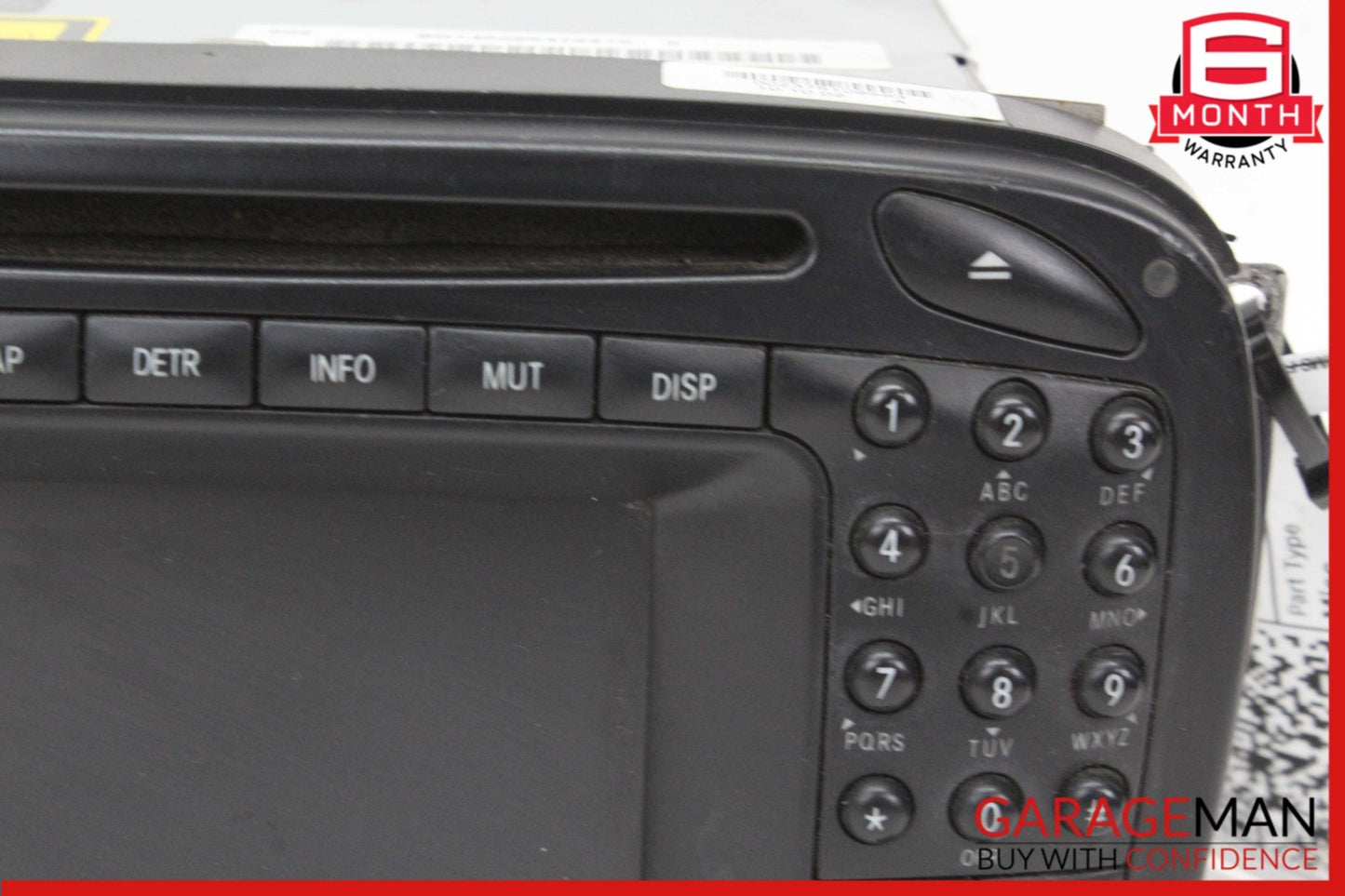 2003-2004 Mercedes SL500 R230 Command Head Unit Navigation Radio 2308200689