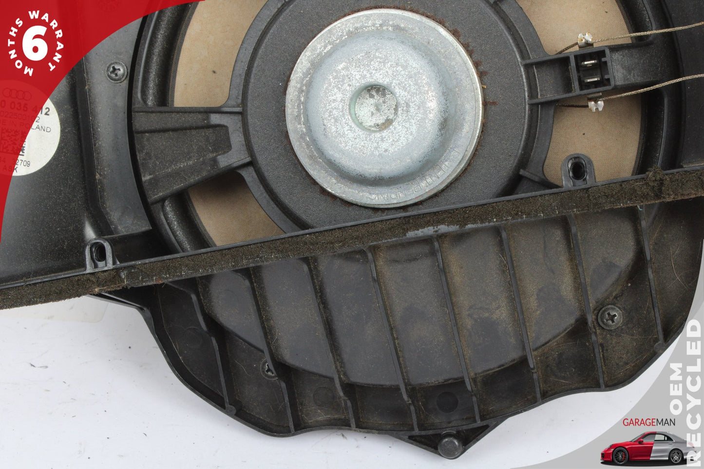 2009-2016 Audi A4 Rear Audio Subwoofer Speaker 8T0035412